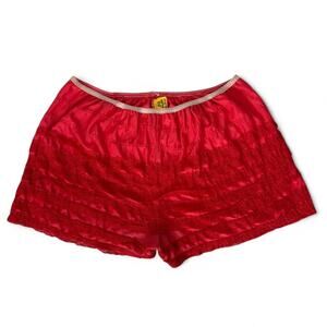 Vintage Sam’s Red Lace Bloomers 501 Medium